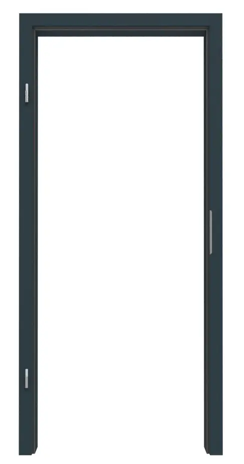 WESTAG ościeżnica tytanowa szarość A 416 PortaLit CPL z zaokrągloną krawędzią