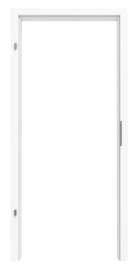 Widok frontowy jesionu białego ES 242 GetaLit, ościeżnica (zaokrąglona krawędź) do drzwi przeciwpożarowych - Westag & Getalit