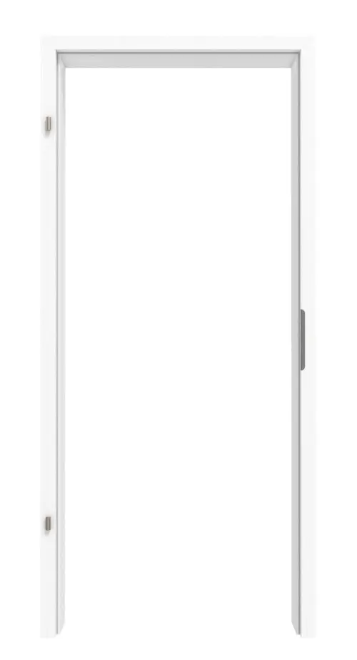 Ościeżnica do drzwi wewnętrznych do obiektu biały lakier dekor (podobny do RAL 9016) Durat - Schörghuber