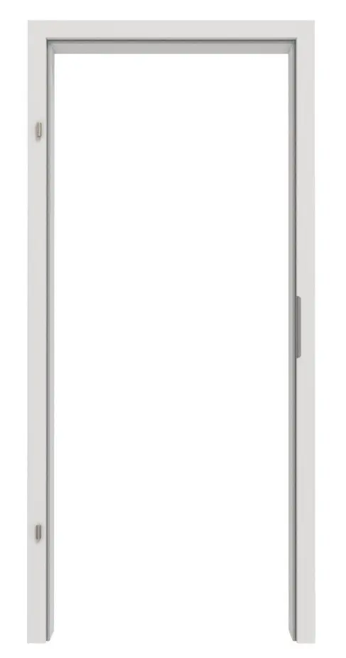 GARANT ościeżnica do drzwi wejściowych do mieszkania srebro Grey CePaL z małą zaokrągloną krawędzią