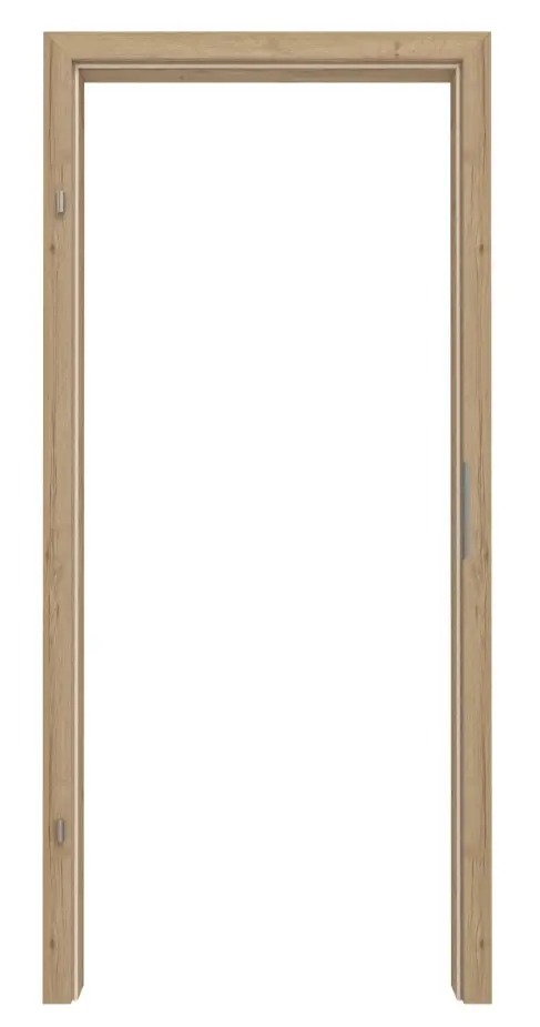 GARANT ościeżnica do drzwi wejściowych do mieszkania Authentic dąb szczelinowy CePaL z zaokrągloną krawędzią