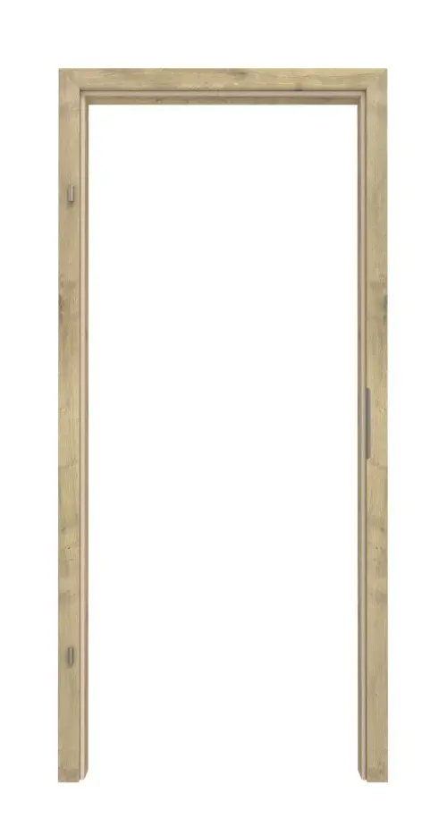 CLASSEN ościeżnica do drzwi wejściowych do mieszkania Hamilton dąb CPL z zaokrągloną krawędzią