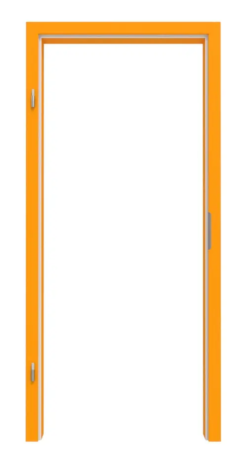 Zdjęcie ościeżnicy RAL 1028 żółty melonowy zaokrąglona krawędź - Lebo