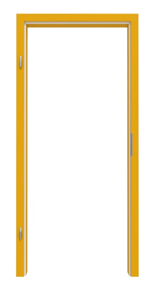 Zdjęcie ościeżnicy RAL 1032 żółty ciemna cytryna zaokrąglona krawędź - Lebo