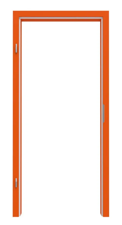 Zdjęcie ościeżnicy RAL 2004 pomarańczowy zaokrąglona krawędź - Lebo