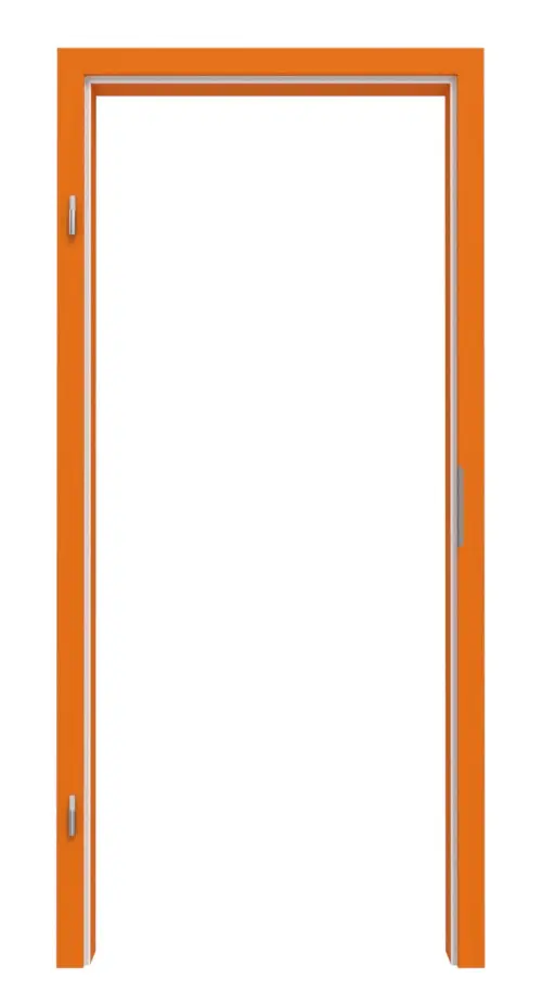 Zdjęcie ościeżnicy RAL 2011 pomarańczowy głęboki zaokrąglona krawędź - Lebo