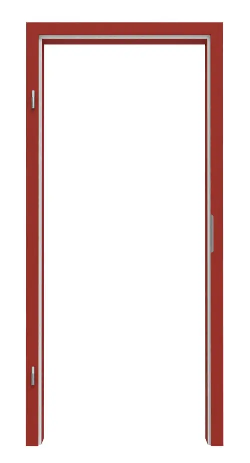 Zdjęcie ościeżnicy RAL 3013 czerwony matowy zaokrąglona krawędź - Lebo
