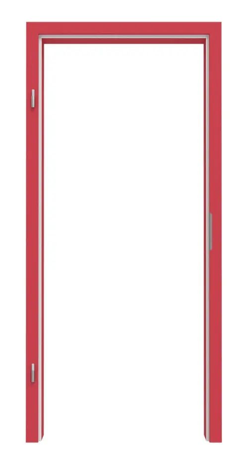 Zdjęcie ościeżnica RAL 3018 truskawkowy zaokrąglony krawędź - Lebo