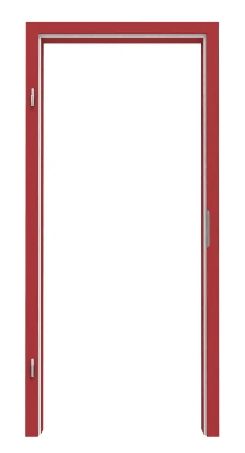 Zdjęcie ościeżnicy RAL 3031 czerwony ciemny zaokrąglona krawędź - Lebo