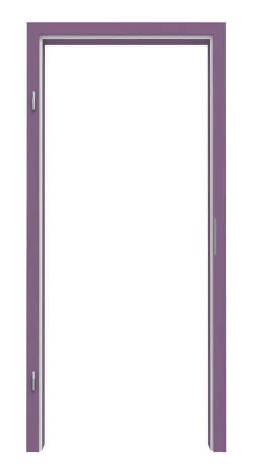 Zdjęcie ościeżnicy RAL 4001 liliowy ciemny zaokrąglona krawędź - Lebo