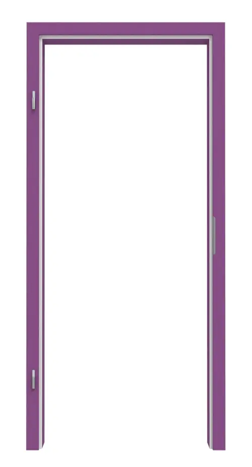 Zdjęcie: ościeżnica RAL 4008 fioletowy sygnałowy zaokrąglona krawędź - Lebo
