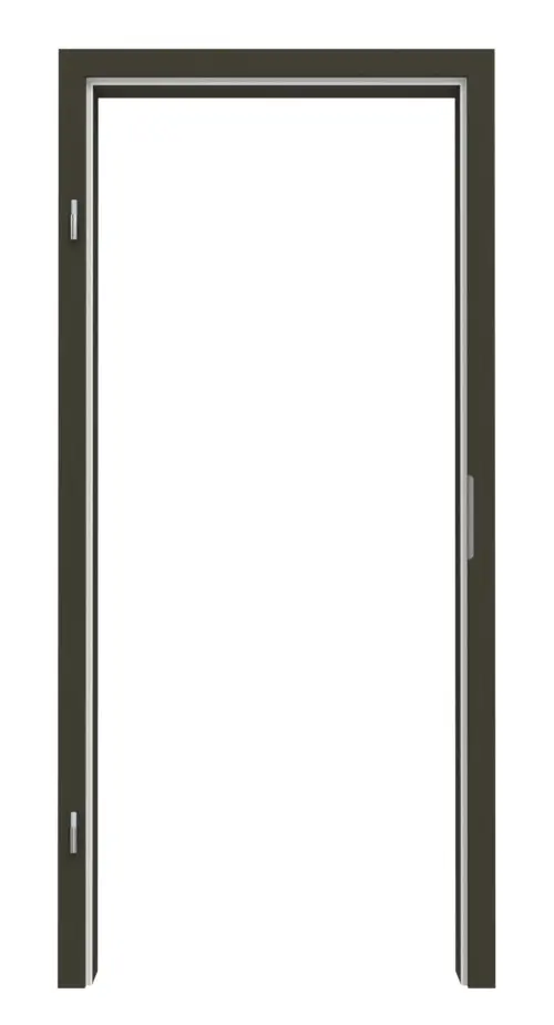 Zdjęcie ościeżnicy RAL 6006 szary oliwkowy zaokrąglony krawędź - Lebo