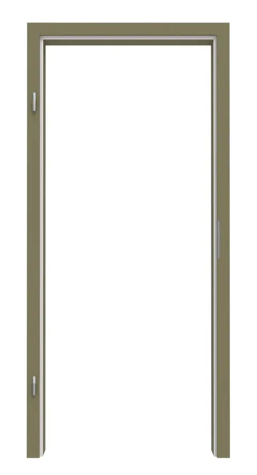 Zdjęcie ościeżnicy RAL 6013 zielony trzcinowy zaokrąglona krawędź - Lebo
