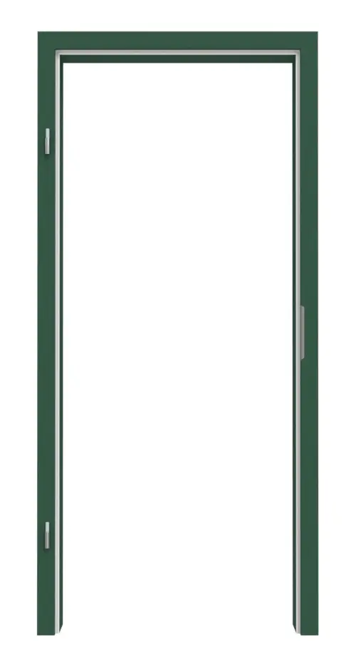 Zdjęcie ościeżnicy RAL 6028 zielony sosnowy zaokrąglona krawędź - Lebo