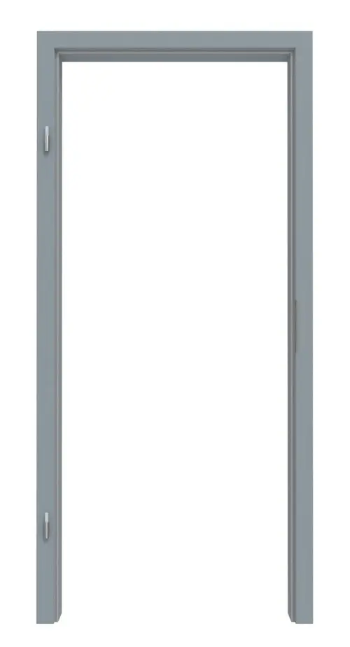 Zdjęcie: ościeżnica RAL 7001 szary błękitny zaokrąglony krawędź - Lebo