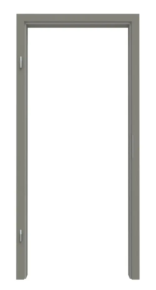 Zdjęcie ościeżnicy RAL 7023 szary cementowy, zaokrąglona krawędź - Lebo