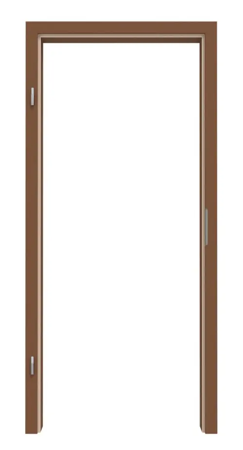 Zdjęcie ościeżnicy RAL 8024 brązowy kremowy zaokrąglona krawędź - Lebo