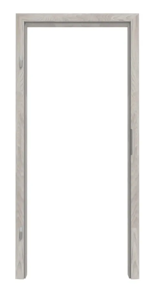 Widok frontowy ościeżnicy dąb Sepia Lamikor Typ 4 z zaokrągloną krawędzią - Kilsgaard