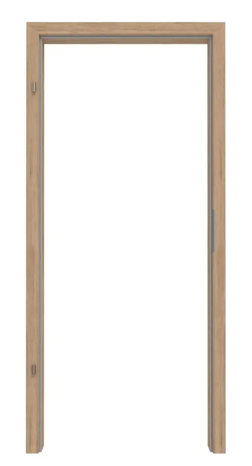 KILSGAARD Zawias do drzwi wejściowych mieszkania Dąb wędzony Lamikor z zaokrąglonym brzegiem