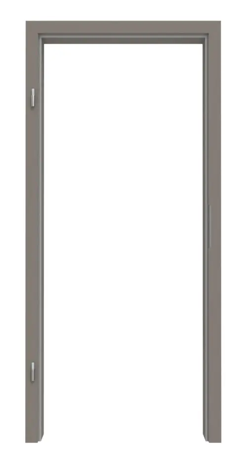 HÖRMANN ościeżnica taupe (kolor ciemnoszaro-brązowy) RAL 7048 lakier z prostokątną krawędzią