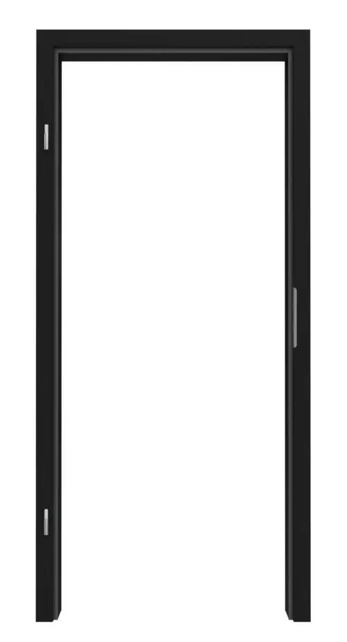 Ościeżnica HÖRMANN czarna RAL 9005 matowa z zaokrąglonymi krawędziami