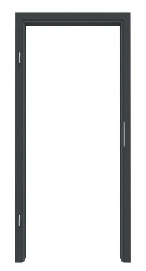 HÖRMANN Ościeżnica ultramat w kolorze antracytowym Concepto z zaokrągloną krawędzią