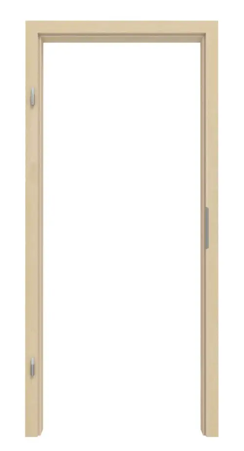 Zdjęcie ościeżnicy klon kanad. fornirowanej drewnem naturalnym, prostokątna krawędź VZ-6