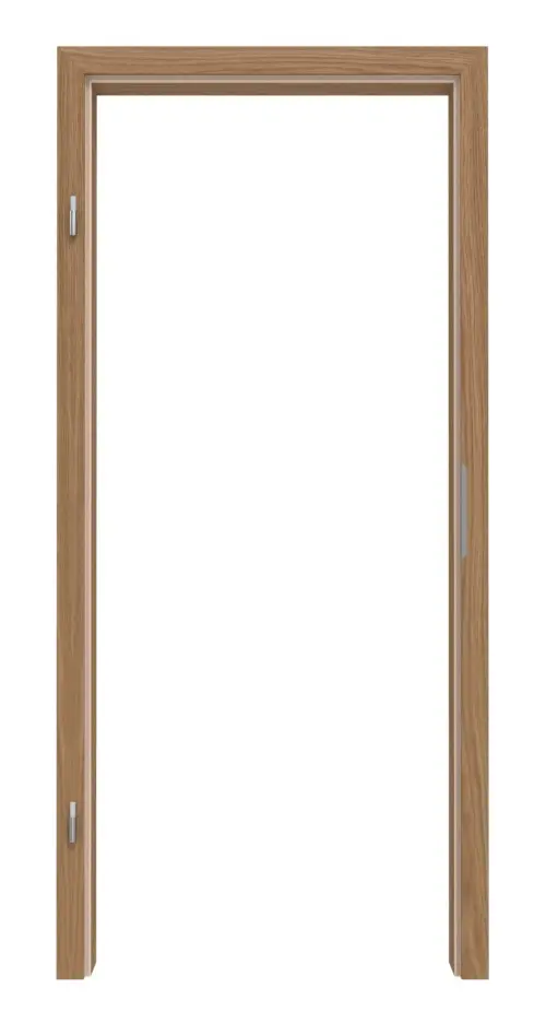 Zdjęcie ościeżnicy dąb fornirowanej drewnem naturalnym prostokątna krawędź VZ-6