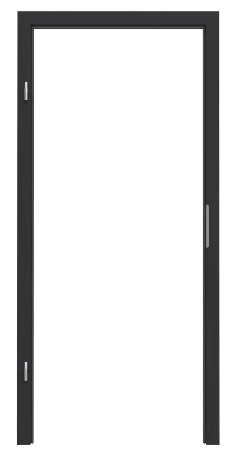 GARANT rama osłonowa matowa RAL 9005 G-TEC z zaokrągloną krawędzią