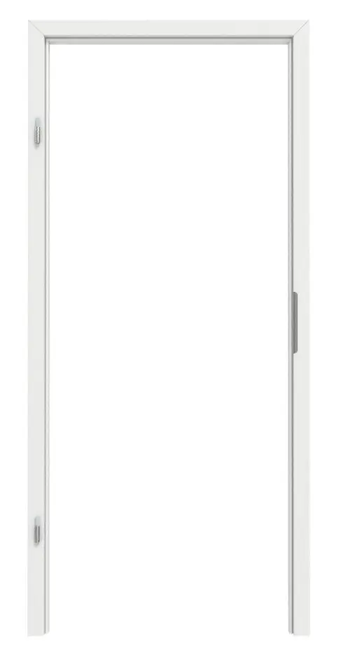 Widok frontowy marki GARANT rama blokowa matowy biały lakier 9016 G-TEC z zaokrągloną krawędzią