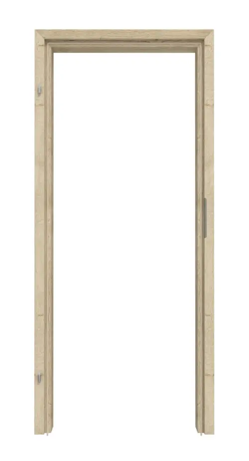 Widok frontowy ościeżnicy CLASSEN Cmok dąb Cleveland 3D Look