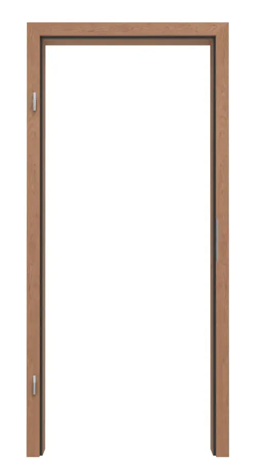 Ościeżnica LEBO Ami. wiśnia matowa fornirowana drewnem naturalnym z prostokątną krawędzią