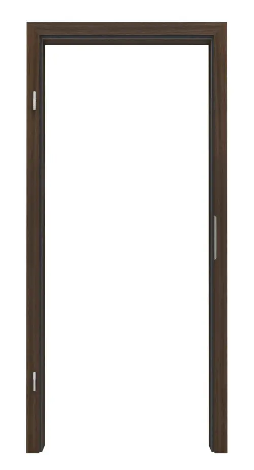 LEBO ościeżnica dąb wędzony matowy fornirowana drewnem naturalnym z prostokątną krawędzią