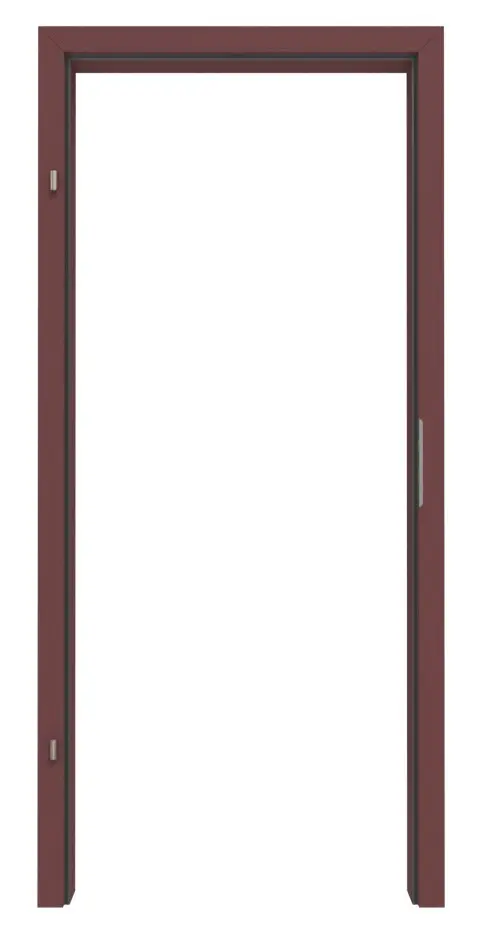 WESTAG ościeżnica do drzwi dźwiękoszczelnych Rosso Jaipur FX 0751 FENIX NTM z prostokątną krawędzią