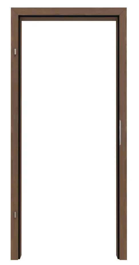 WESTAG ościeżnica do drzwi dźwiękoszczelnych orzech włoski Trentino NU 717 PortaLit CPL z prostokątną krawędzią
