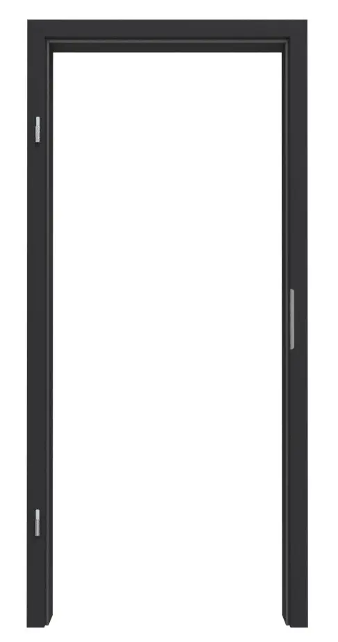 GARANT ościeżnica matowa RAL 9005 G-TEC z małą zaokrągloną krawędzią