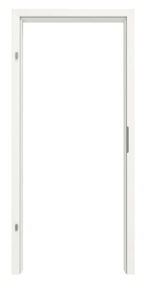 GARANT ościeżnica do drzwi wewnętrznych do obiektu powierzchnia CPL authentic bianco z zaokrągloną krawędzią