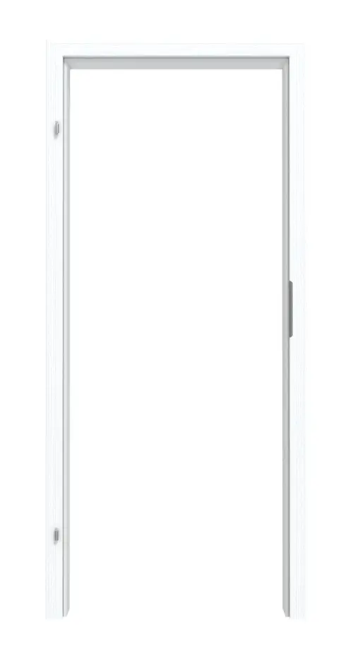 Ościeżnica biała folia dekoracyjna z zaokrągloną krawędzią