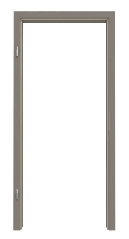 LEBO ościeżnica ultramatowy taupe (kolor ciemnoszaro-brązowy) Versio z zaokrągloną krawędzią