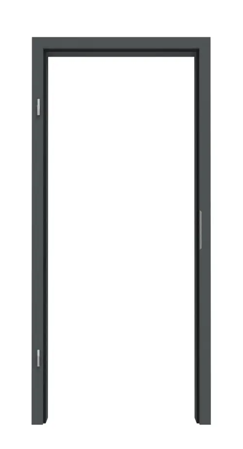 CLASSEN ościeżnica Uni Grafit folia dekoracyjna z zaokrągloną krawędzią