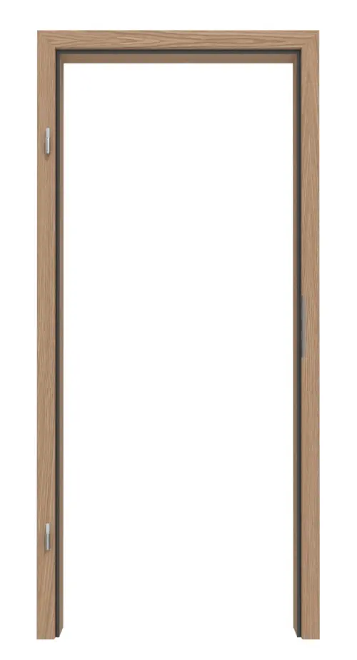 HÖRMANN ościeżnica dąb biały matowy fornir naturalny z prostokątną krawędzią