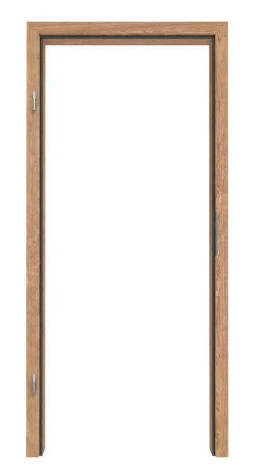 HÖRMANN ościeżnica Euro dąb deskowany matowy fornir z drewna litego z prostokątną krawędzią
