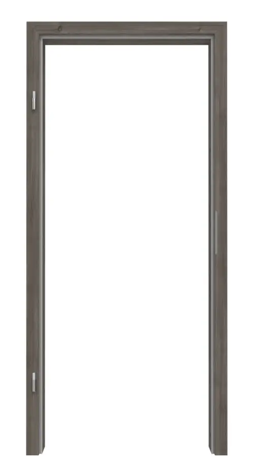 HÖRMANN ościeżnica modrzew ciemny szczotkowany Duradecor z zaokrągloną krawędzią