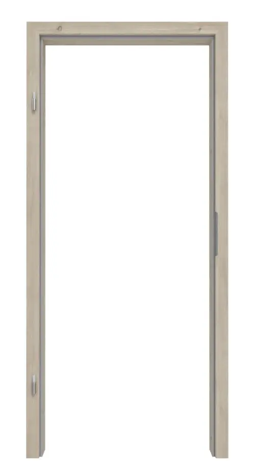 HÖRMANN ościeżnica modrzew jasny szczotkowany Duradecor z zaokrągloną krawędzią