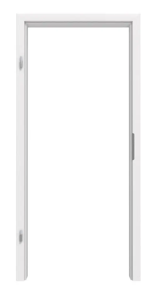JELD-WEN ościeżnica biało-szary Optima DuriTop CPL z zaokrągloną krawędzią