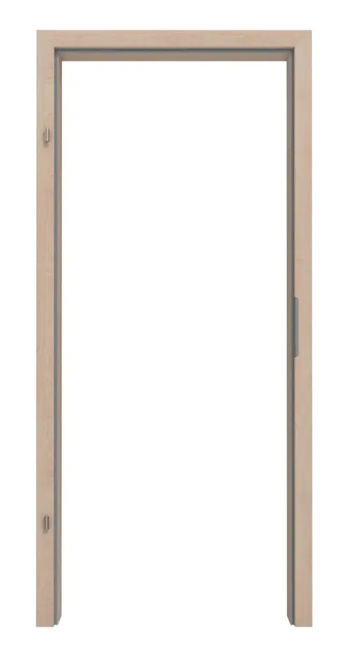 JELD-WEN ościeżnica do drzwi dymoszczelnych Nova klon CPL z zaokrągloną krawędzią