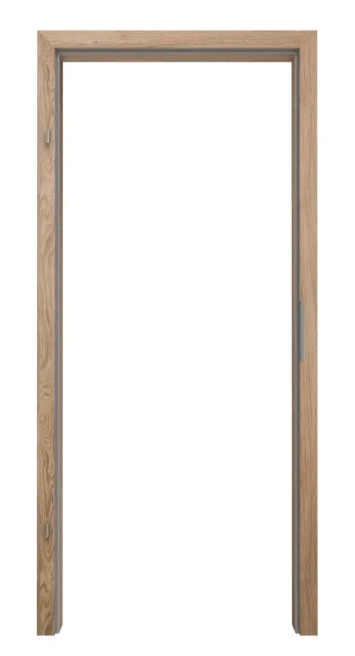 JELD-WEN ościeżnica do drzwi dźwiękoszczelnych dąb rustykalny CPL z zaokrągloną krawędzią