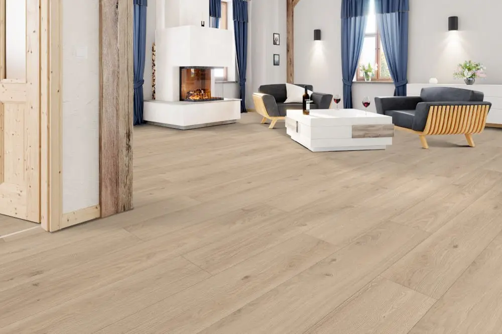 Widok na dekoracyjne panele winylowe dąb Augura Essentialstep 7