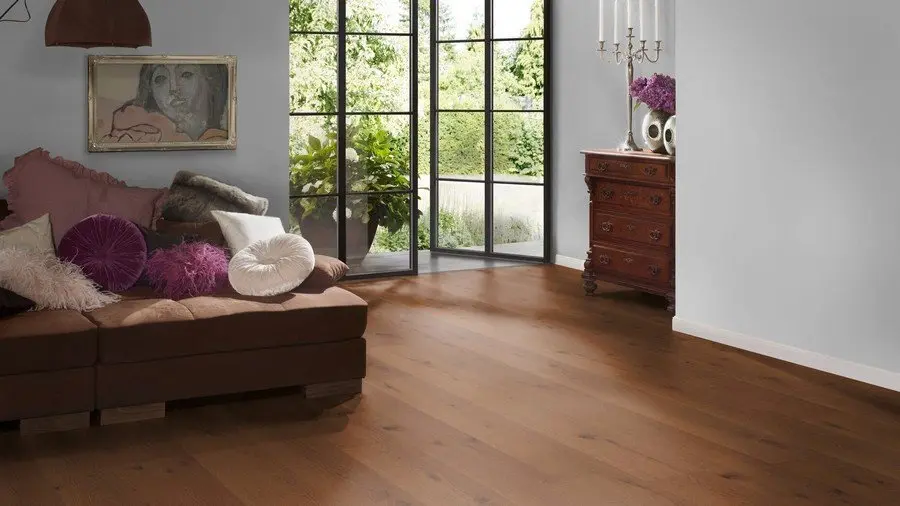 TER HÜRNE podłoga drewniana dąb Joshua Tree, deska w stylu wiejskim, klasyczny Collection