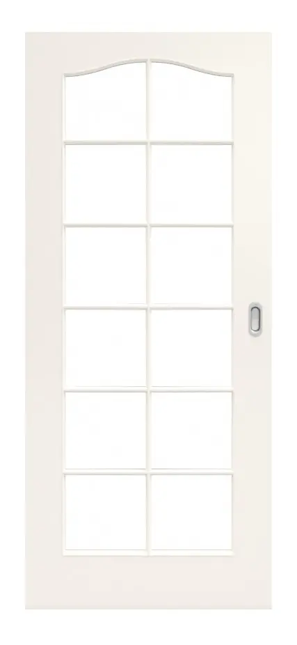 Zdjęcie Stiba Plus 1FB LA-12G drzwi przesuwne z wycięcie na szybę - Jeld-Wen